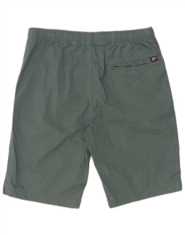Superdry Chino Shorts til mænd W32 mellemgrøn bomuld