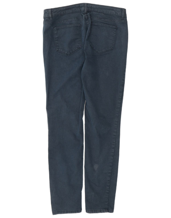 Fat Face Dame Skinny Casual Bukser UK 14 Medium W30 L28 Navy Blue