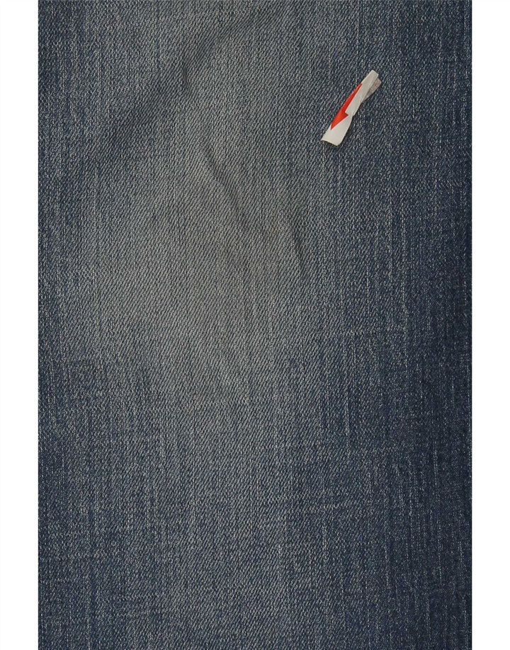 Armani Straight Jeans til mænd W36 L30 Blå Bomuld