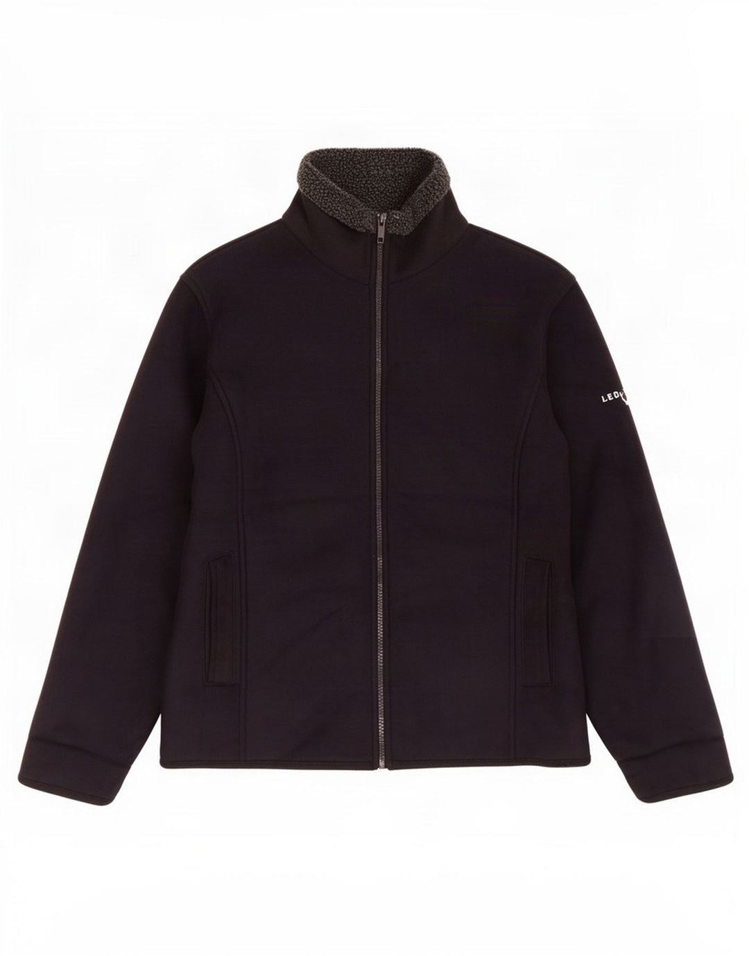 Lee Valley Dame Sherpa Jacket UK 38 Medium Navy Blue Polyester