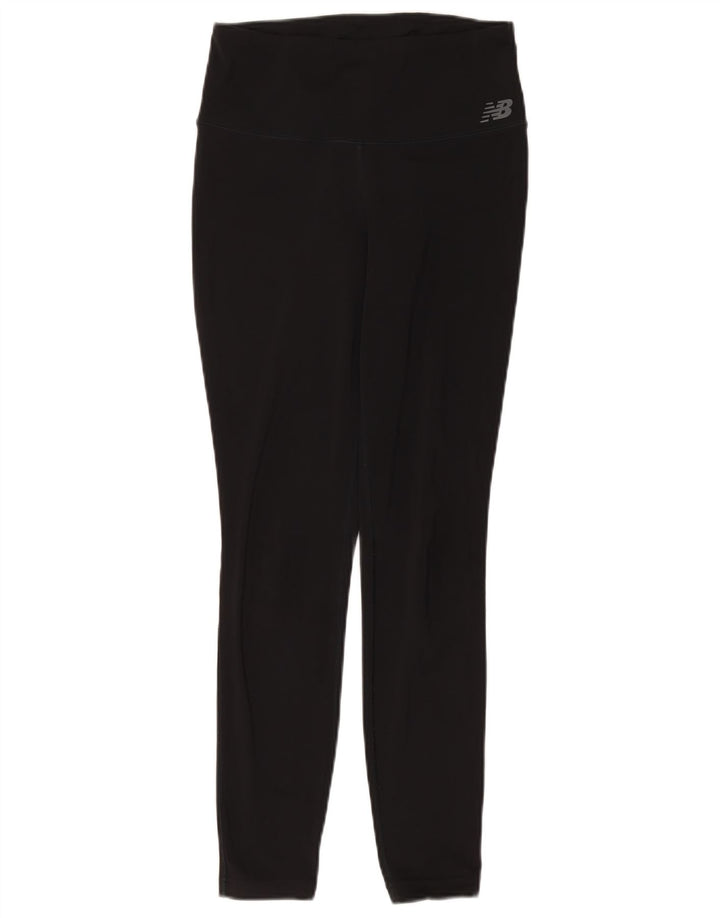 New Balance Dame Leggings UK 14 Medium Sort Polyester