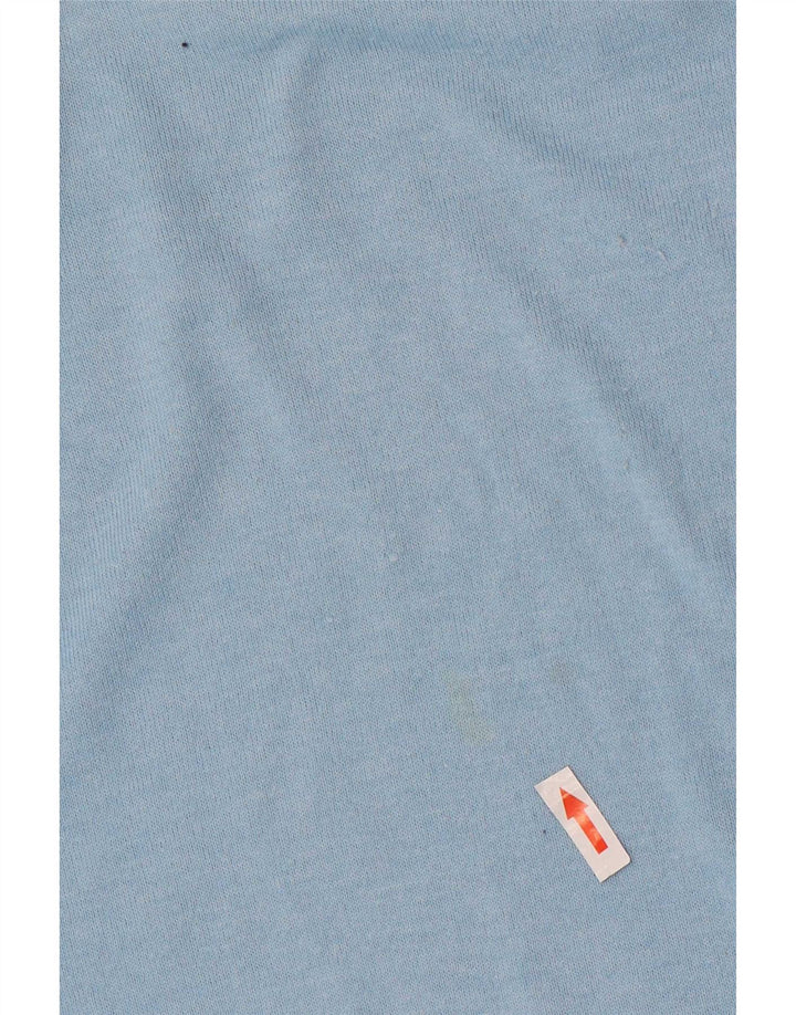 Zara Dame sweater med rund hals DK 10 Lille blå bomuld