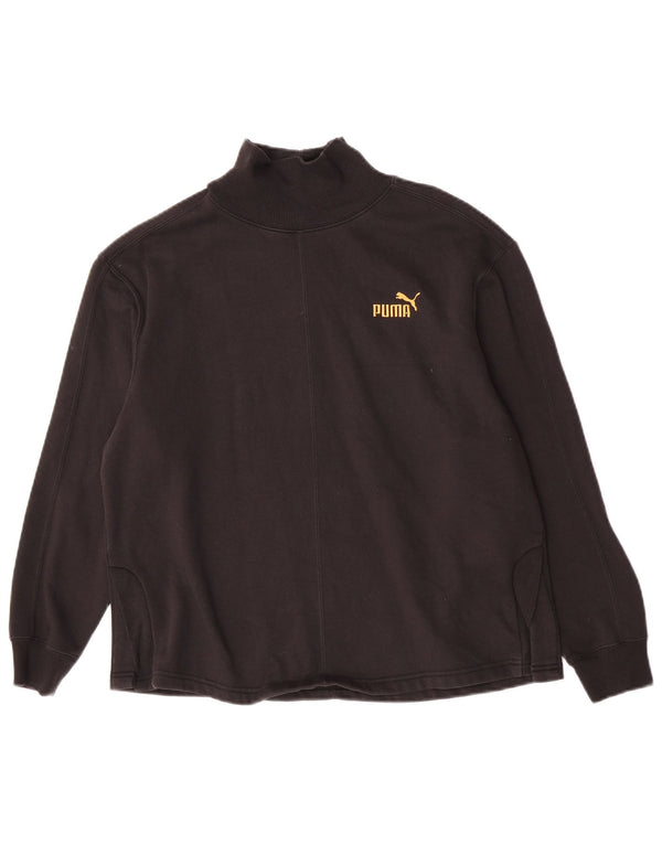 Puma Sweatshirt Jumper UK 14 Medium Sort