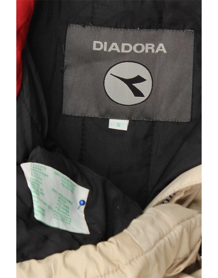 Diadora Herre grafisk skijakke Lille hvid Colourblock Polyester
