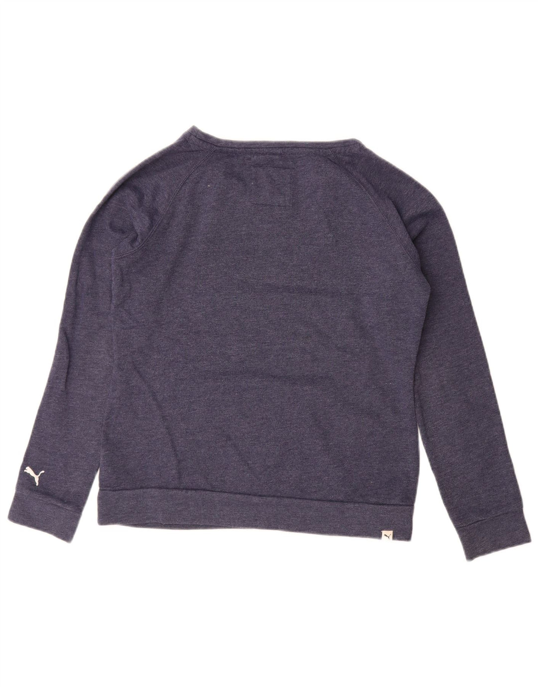 Puma Graphic Sweatshirt Jumper UK 14 Large Navy Blue