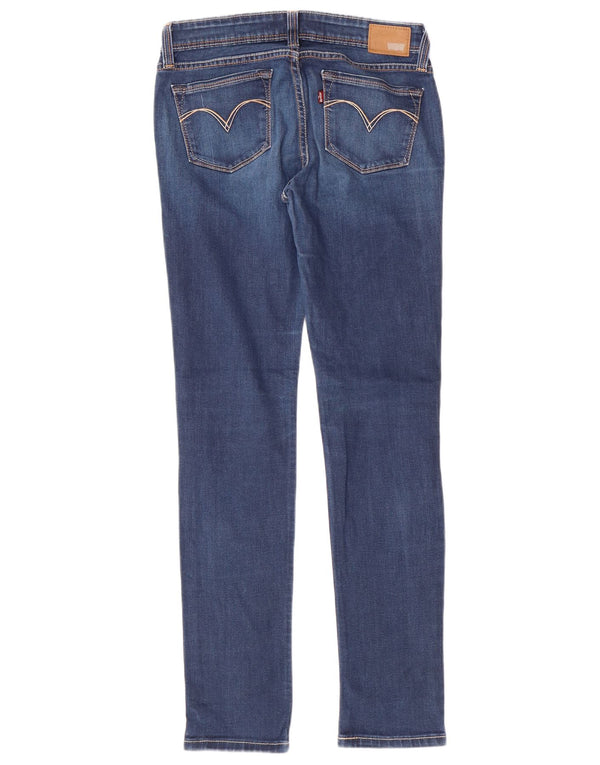 LEVI'S Dame Demi Curve Skinny Jeans med lav talje W28 L30 Blå
