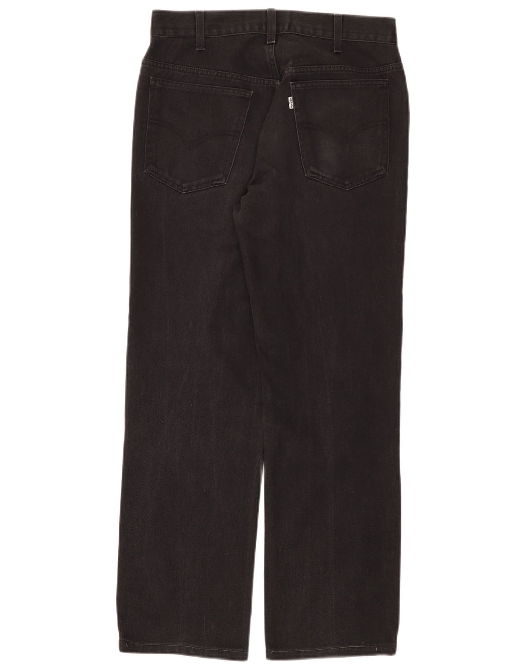 Levi's lige jeans til kvinder W32 L28 sort bomuld