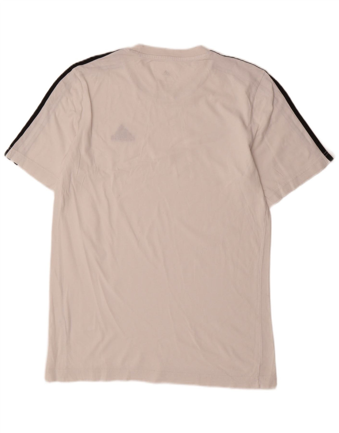 Adidas Herre T-Shirt Top Lille Hvid