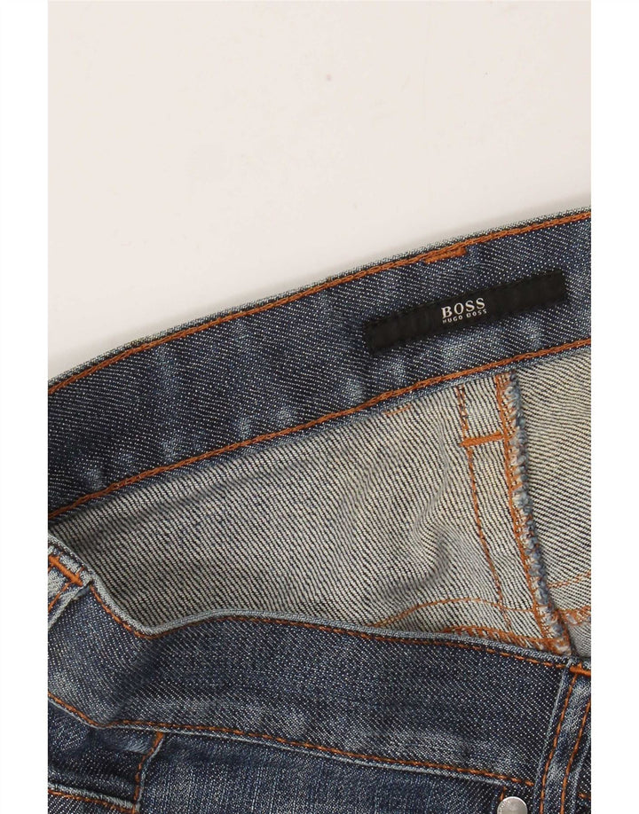 Hugo Boss Dame Slim Jeans W29 L28 Blå