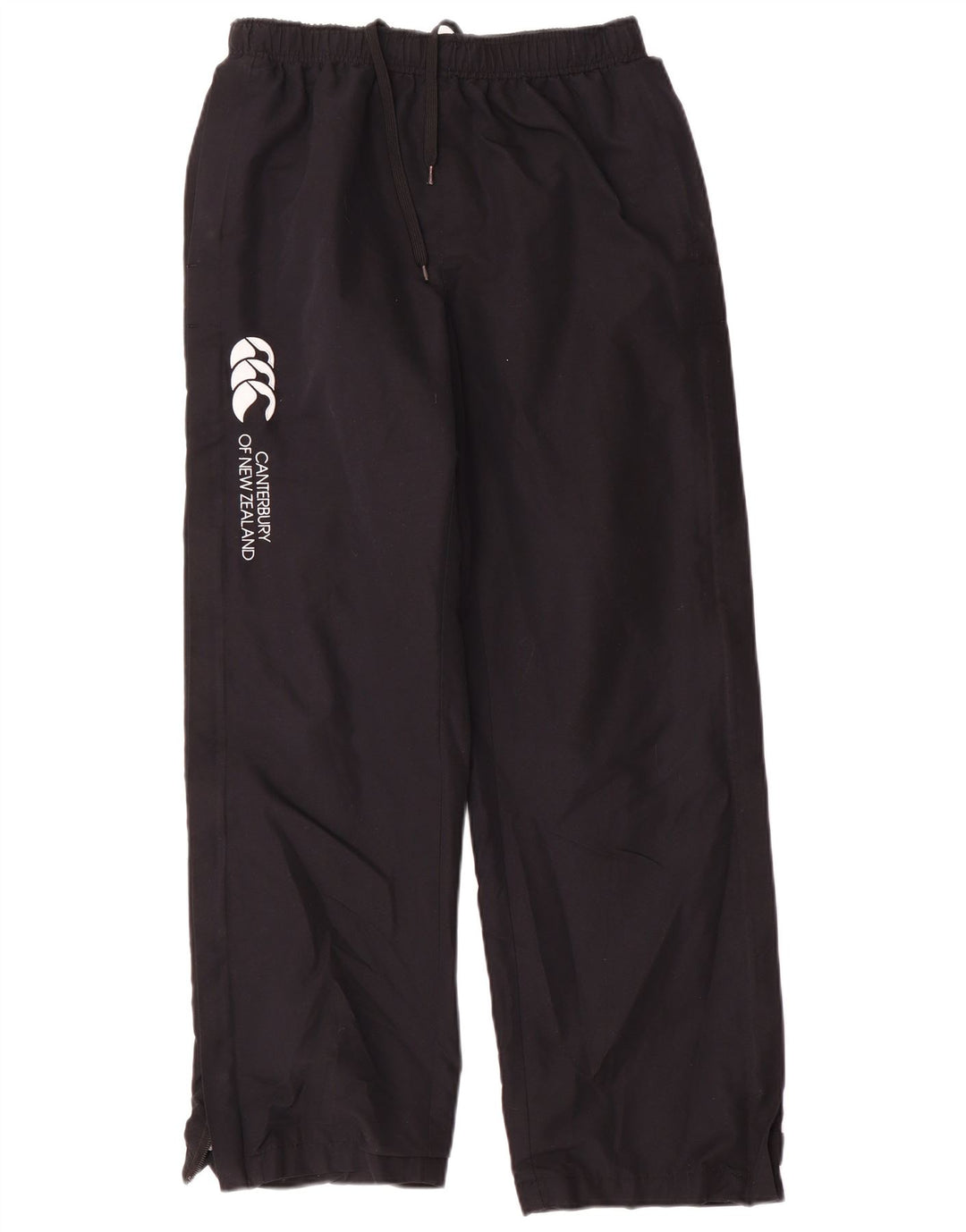Canterbury Womens Graphic Windbreaker Trouser UK 12 Medium Black Polyester