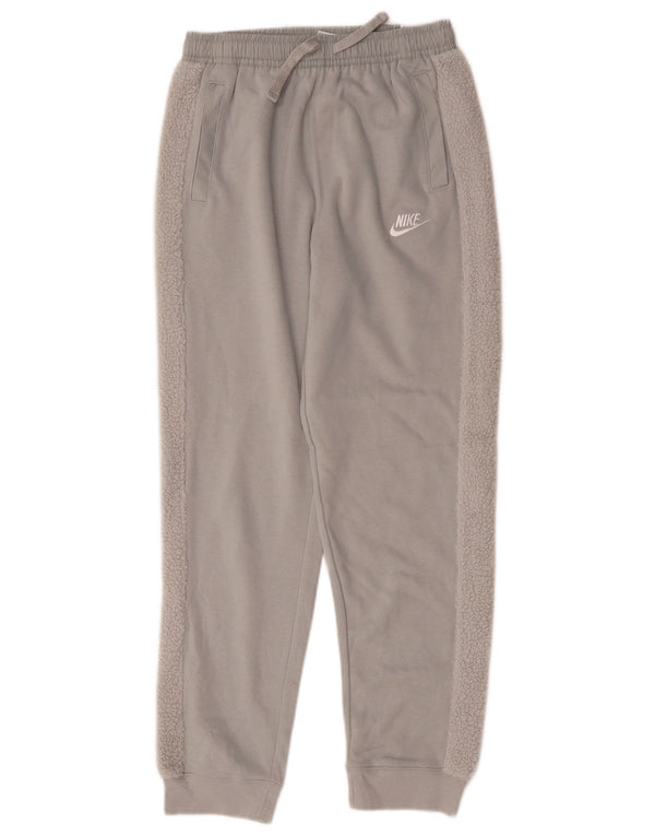 Nike Boys Standard Fit træningsdragt Bukser Joggers 13-14 år XL Grå