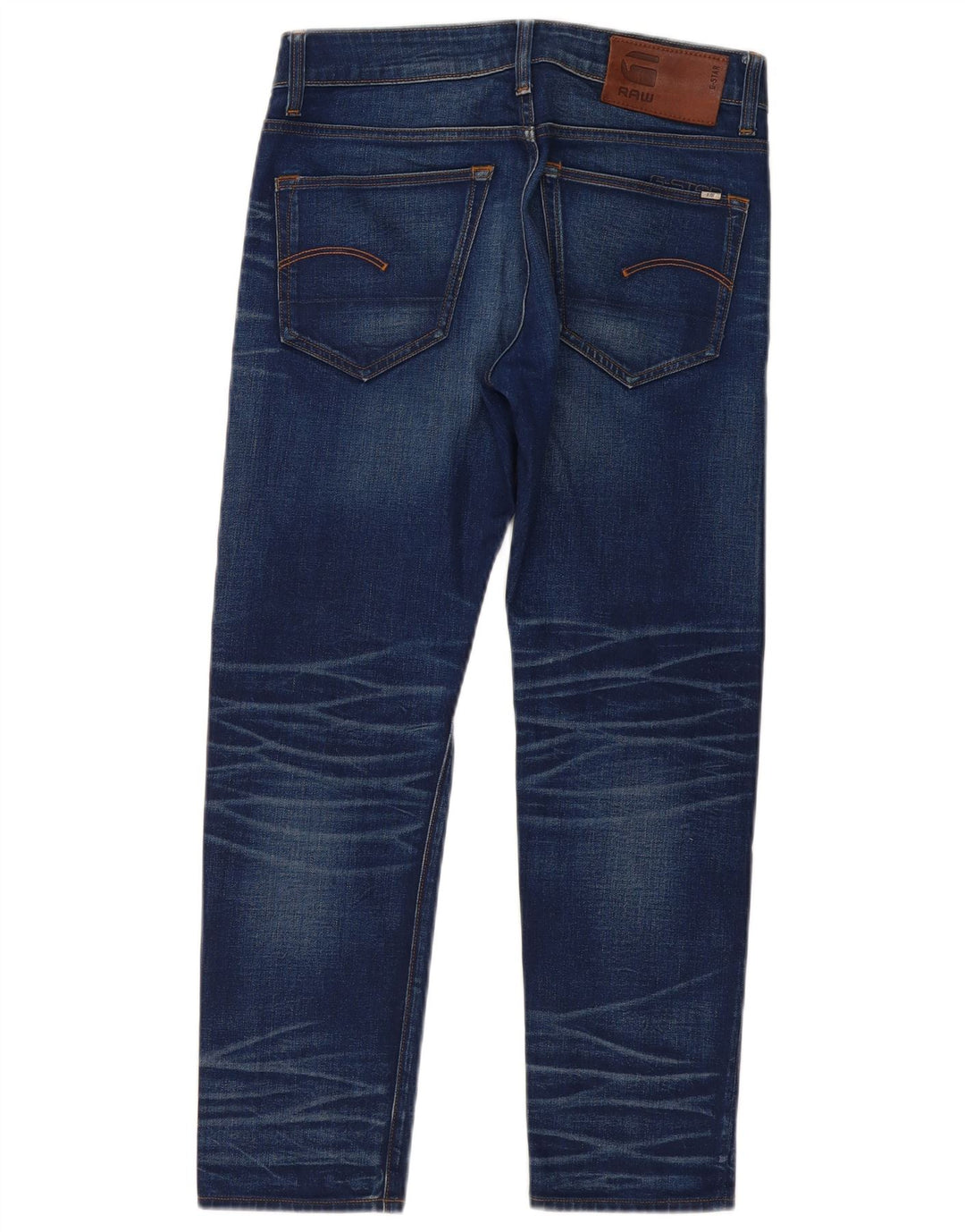 G-STAR Dame 3301 Slim Jeans W28 L28 Blå Bomuld