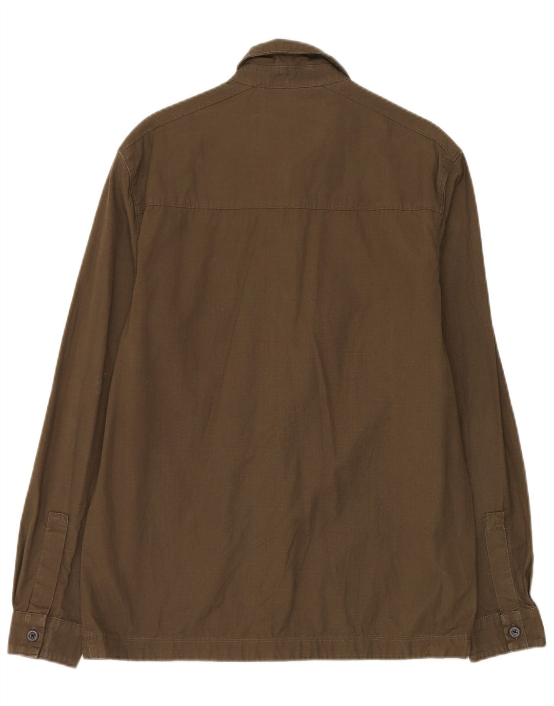 Lyle & Scott Herreskjorte Medium Khaki Bomuld