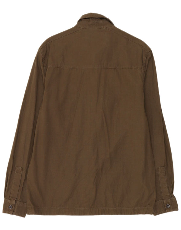 Lyle & Scott Herreskjorte Medium Khaki Bomuld