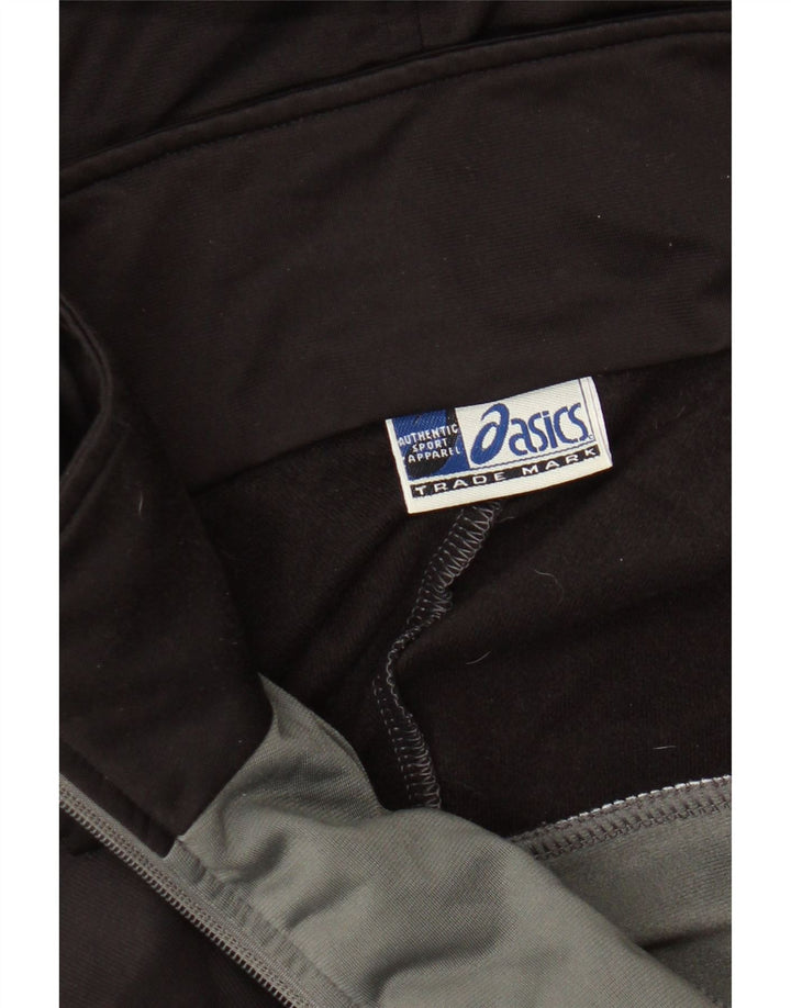 ASICS Hættetrøje med lynlås til mænd XL Grå Colourblock