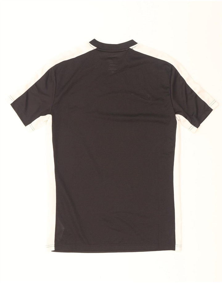 Nike Herre Dri Fit Slim Fit T-shirt Top Medium Sort Colourblock Polyester