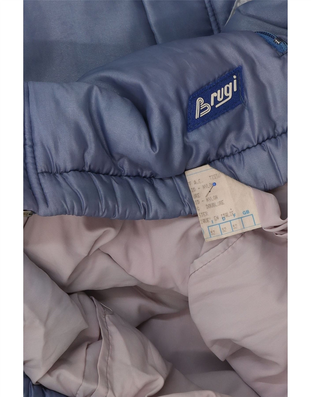 Brugi Herre Windbreaker Jacket IT 52 XL Blå Colourblock Polyester