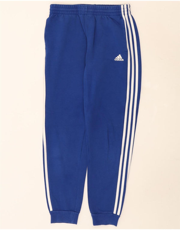 Adidas Træningsdragtsbukser til drenge 14-15 år Blå Bomuld