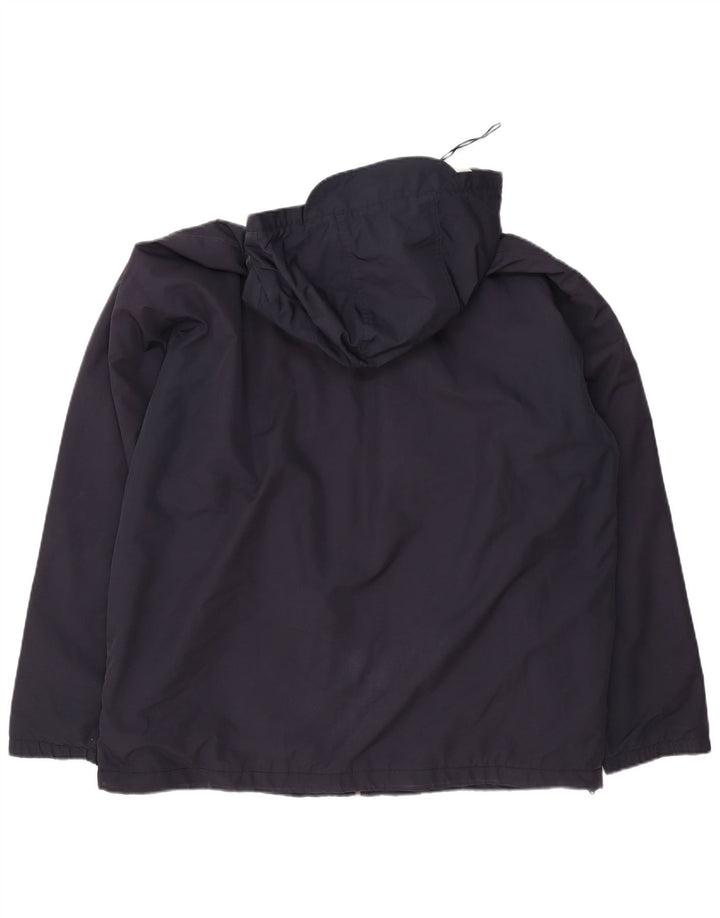 Kappa Herre Hætte Vendbar Jakke UK 40 Large Navy Blue