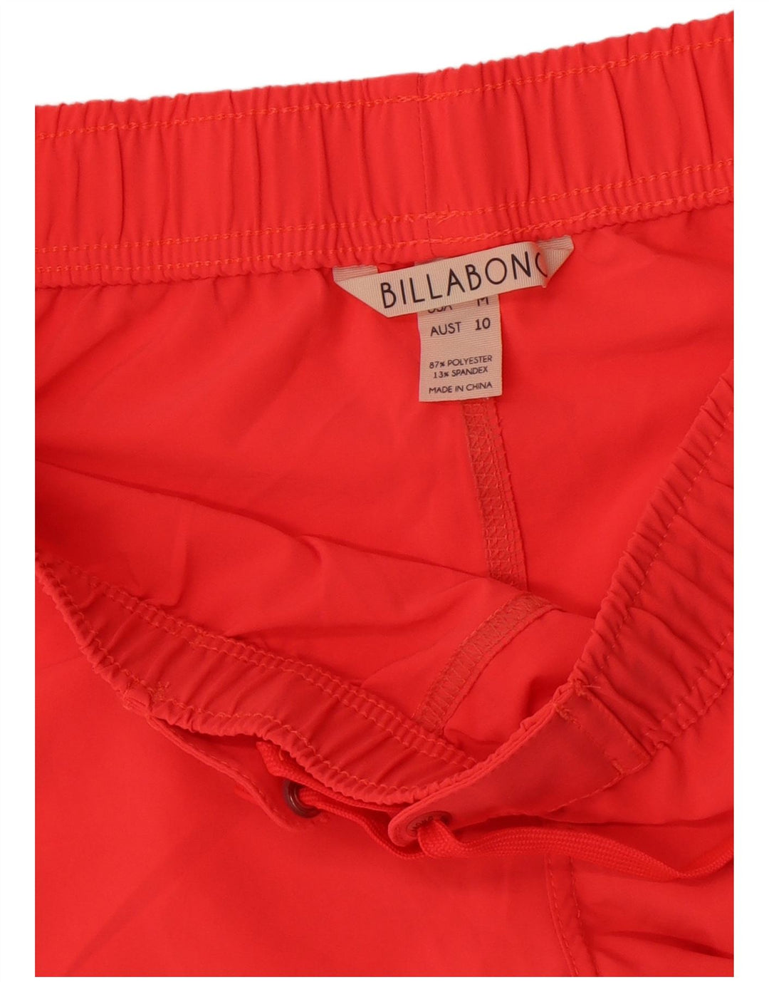 Billabong Womens Grafiske svømmeshorts UK 14 Medium Rød Polyester