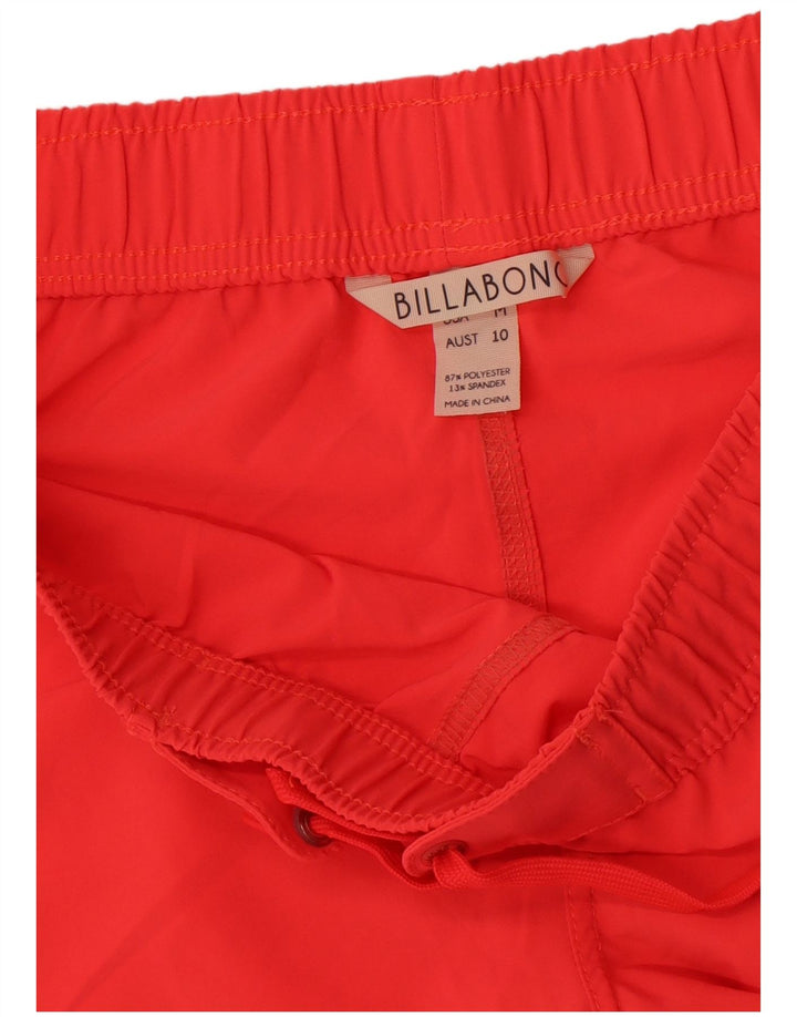 Billabong Womens Grafiske svømmeshorts UK 14 Medium Rød Polyester