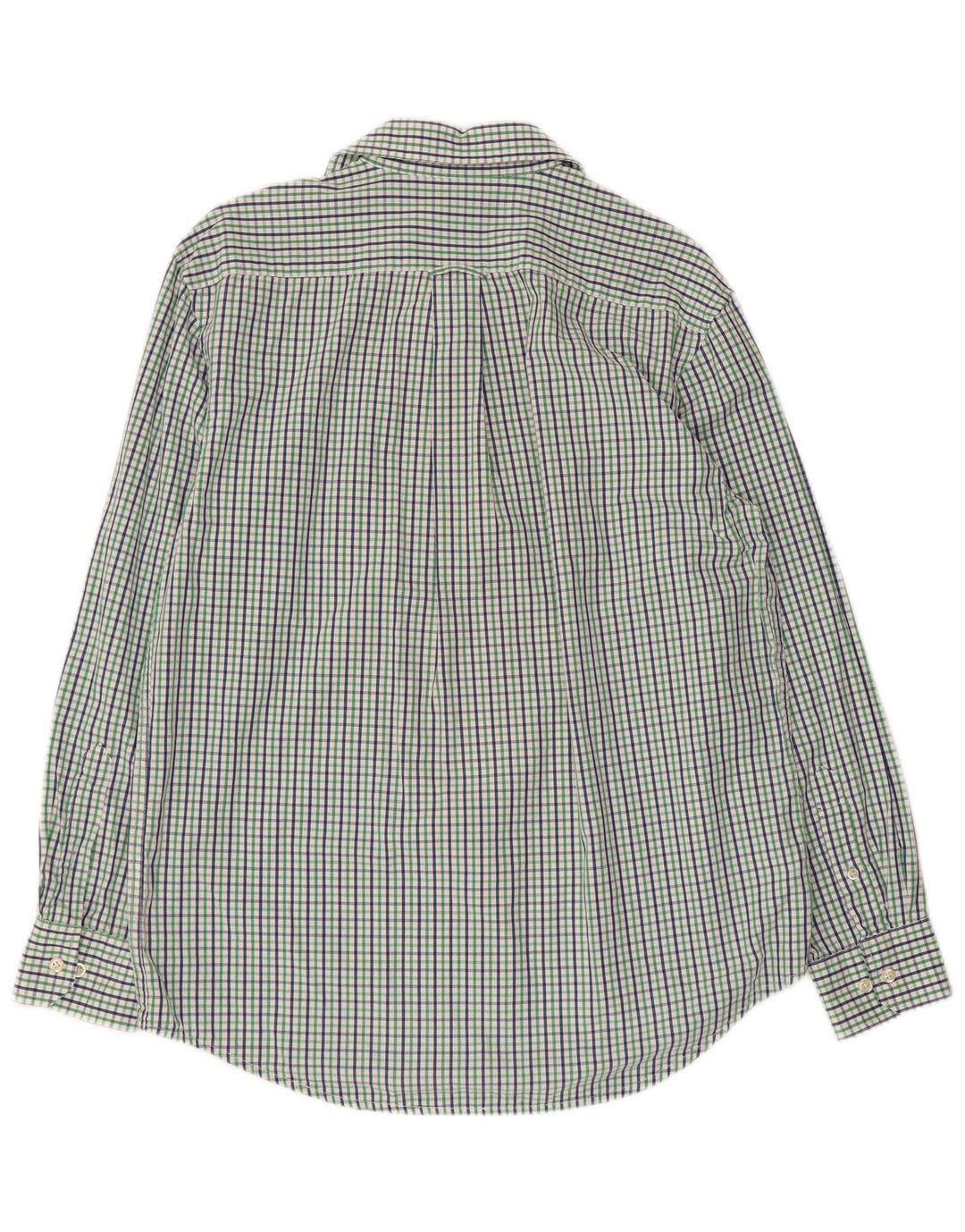 IZOD Mens Shirt Medium Multicoloured Gingham Cotton