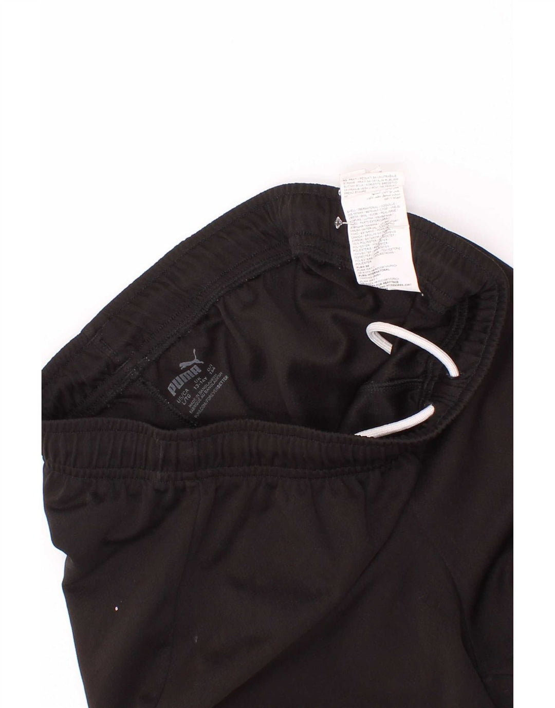 Puma Boys Sports Shorts 13-14 År Sort Polyester