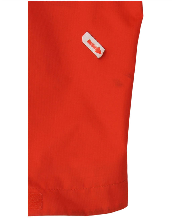 The North Face Regnjakke med hætte til kvinder UK 14 Medium Orange Polyester