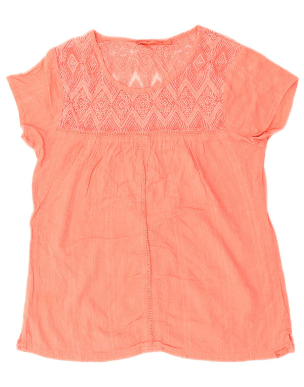 Prana Dame Bluse Top UK 10 Small Pink