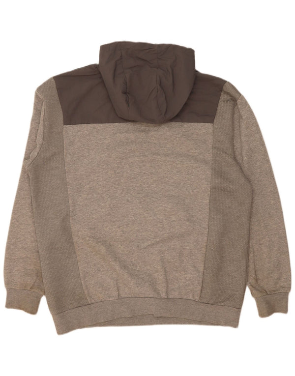 Adidas Herre hættetrøje Jumper Large Grå Flecked Bomuld