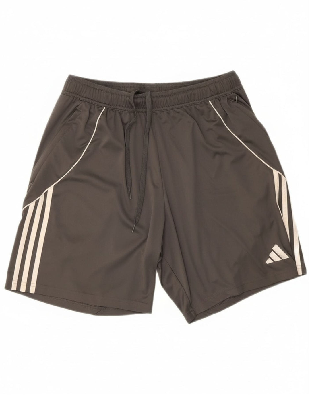 Adidas Herre Aeroready Regular Fit Sportshorts Large Grå Polyester