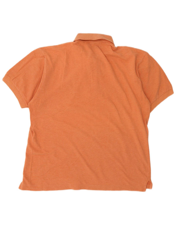 Sergio Tacchini Herre poloshirt IT 44 XS Orange Bomuld