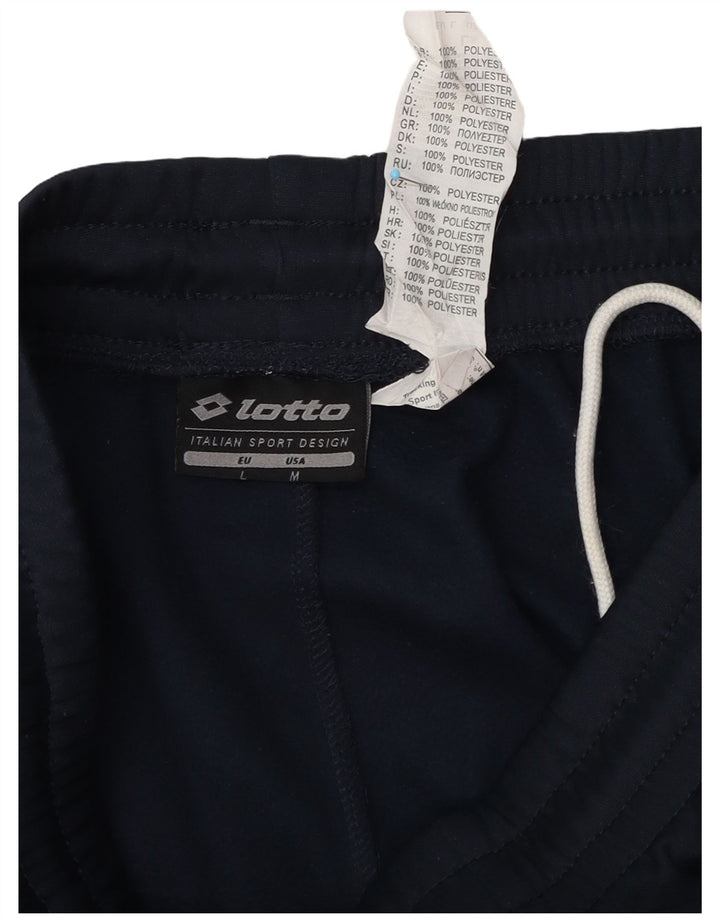 Lotto Herre træningsdragt Bukser Joggers Large Navy Blue Polyester
