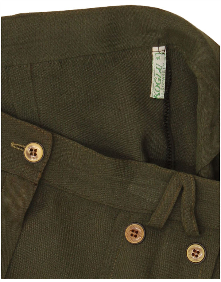 VINTAGE Casual Shorts til kvinder W26 Small Green