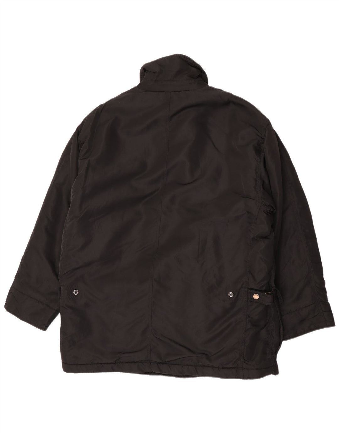 Hugo Boss Herre Windbreaker Coat EU 52 XL Sort Polyamid
