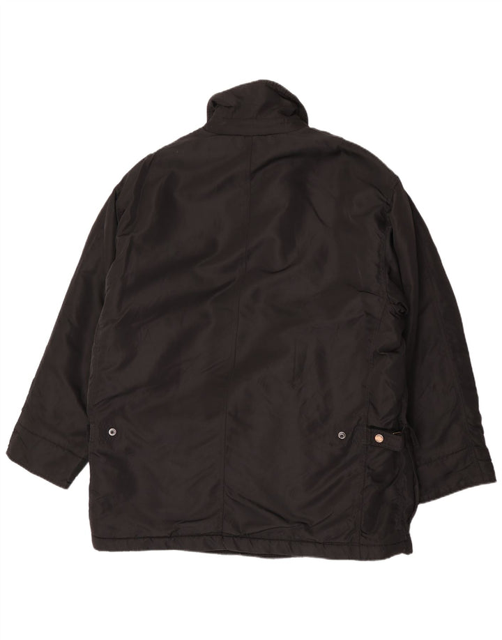 Hugo Boss Herre Windbreaker Coat EU 52 XL Sort Polyamid