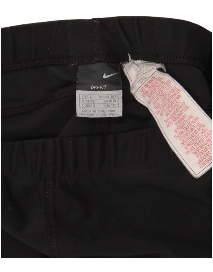 Nike træningsdragtsbukser til kvinder UK 8/10 Small Black