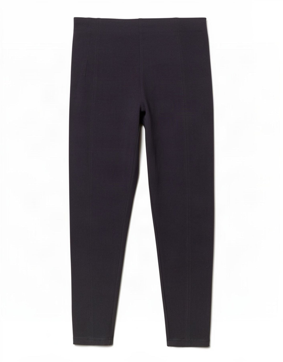 Marks & Spencer Womens Leggings UK 12 Medium Navy Blue Polyester