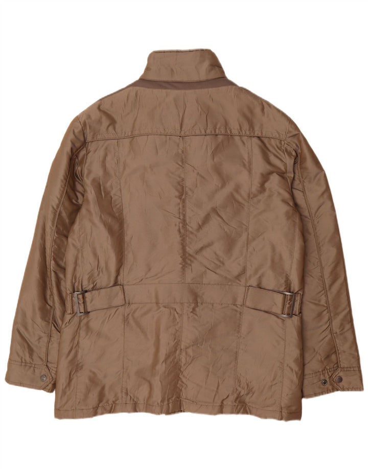 Geox Herre Respira Utility Jacket UK 42 XL Brun Polyamid