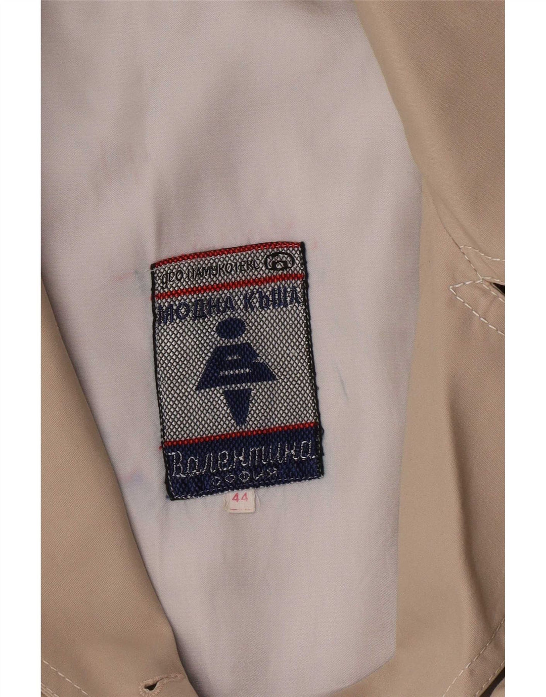 Vintage Trench Coat til kvinder IT 44 Medium Beige