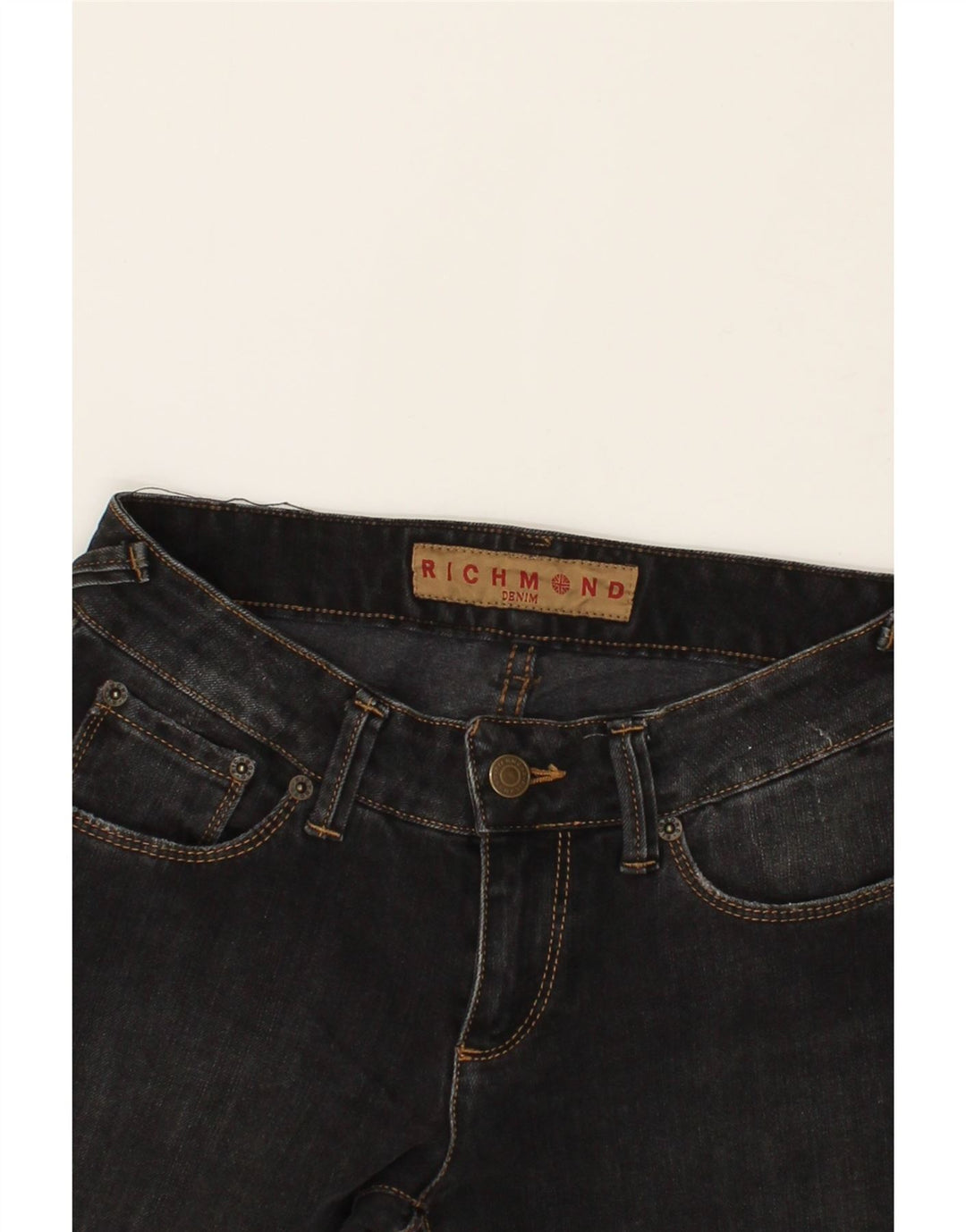 RICHMOND Womens Skinny Jeans W28 L30 Grey Cotton Vintage Richmond and Second-Hand Richmond from Messina Hembry 