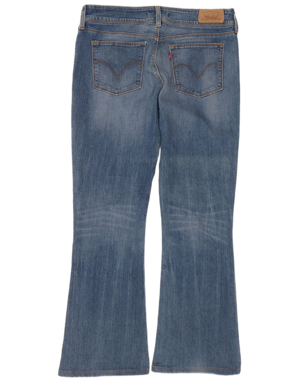 LEVI'S Dame 479 Bootcut Flared Jeans W34 L30 Blå Bomuld