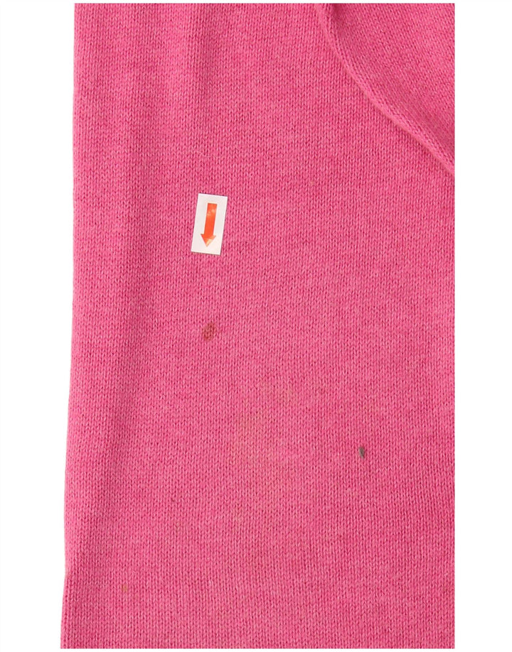 Marks & Spencer Herre V-hals sweater Medium Pink Bomuld