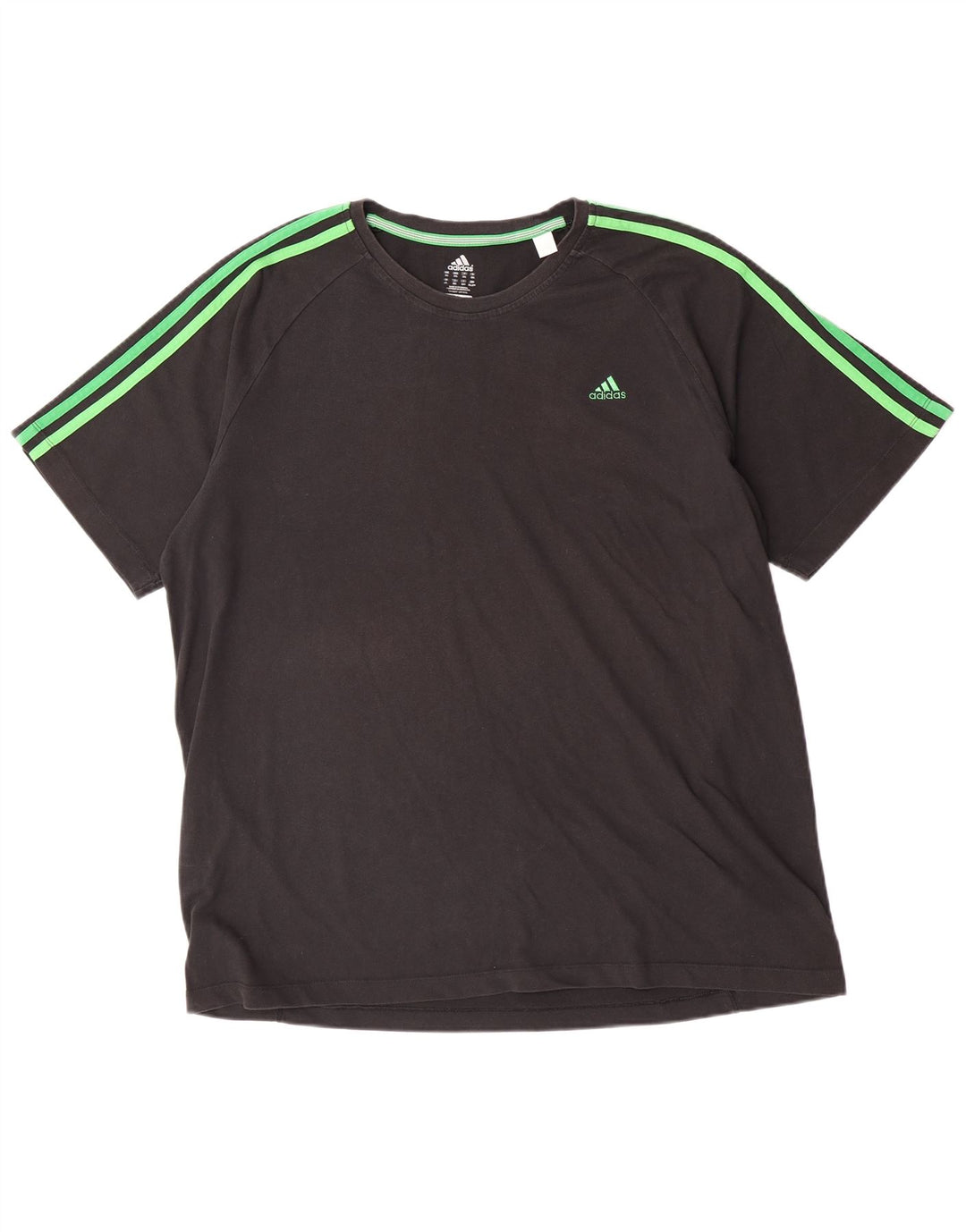 Adidas Herre Climalite T-Shirt Top 2XL Grå Bomuld