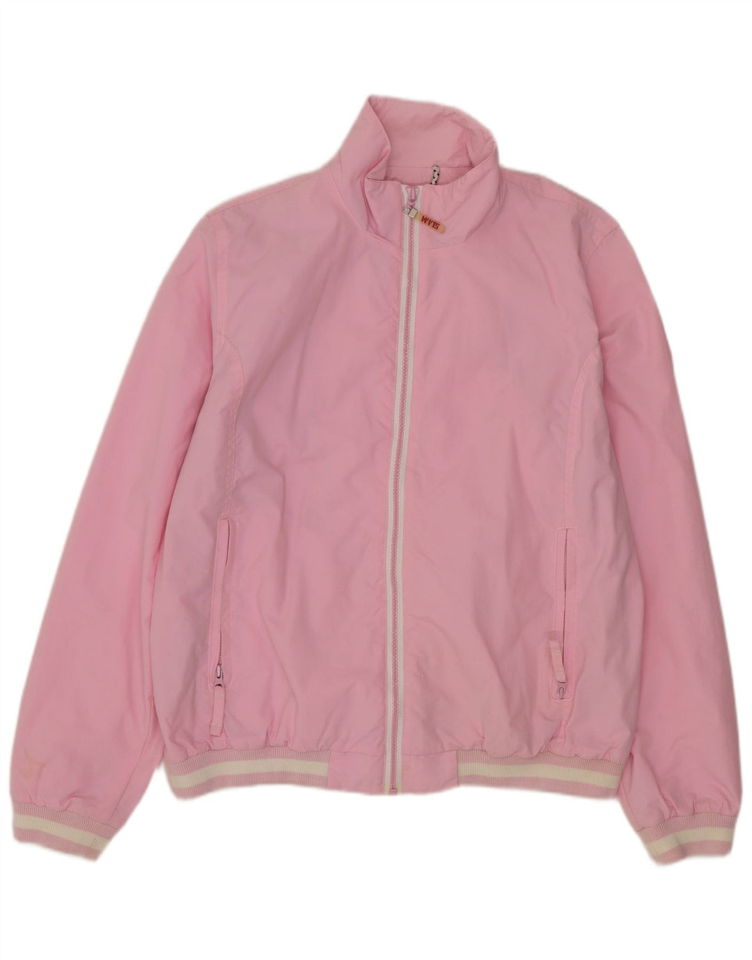 SLAM Træningsdragt topjakke til kvinder UK 14 Medium Pink Nylon