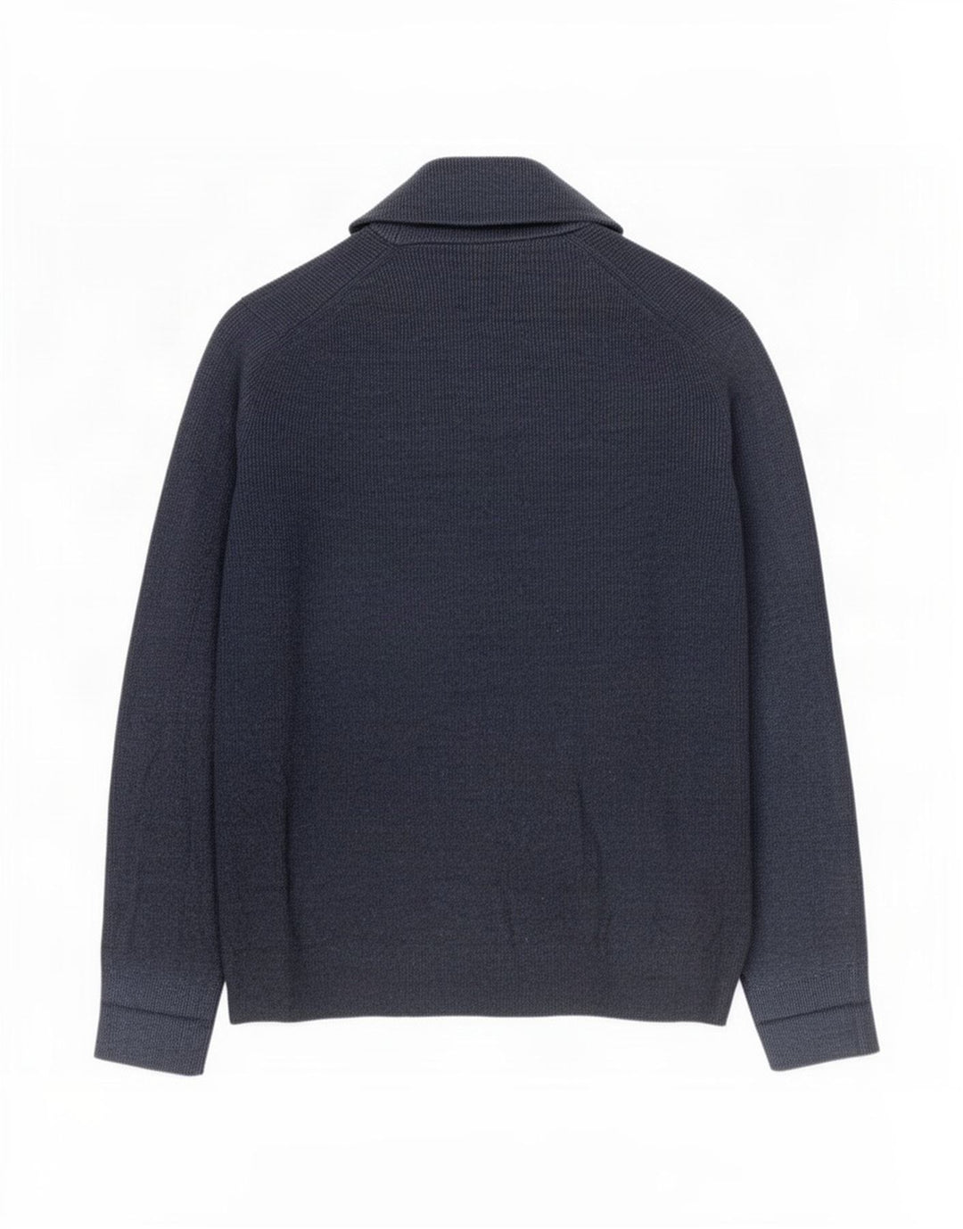 Marks & Spencer herre cardigan sweater XL marineblå polyester
