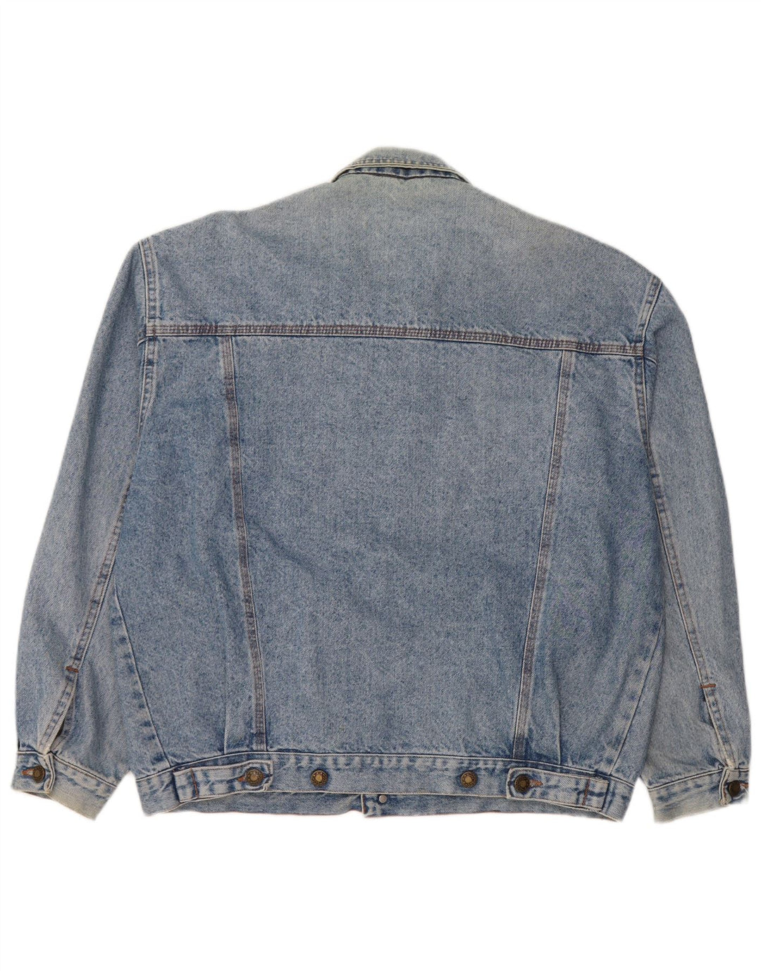 Vintage Herre denimjakke UK 38 Medium Blue Cotton