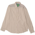 Hugo Boss Herre Modern Fit skjorte XL hvid bomuld