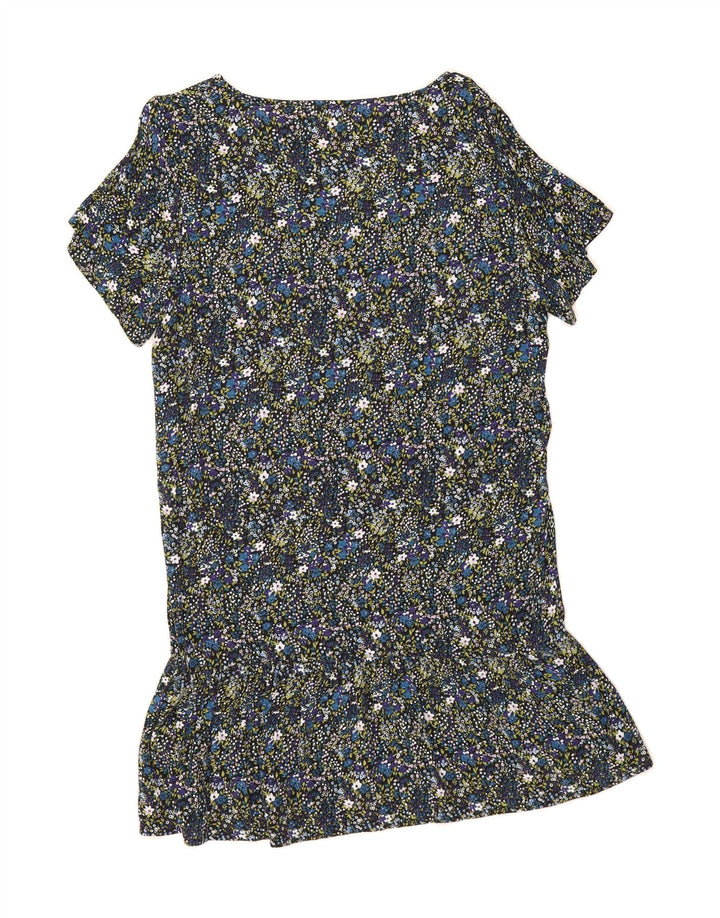 JACK WILLS Womens Sheath Dress UK 12 Medium  Multicoloured Floral Viscose Vintage Jack Wills and Second-Hand Jack Wills from Messina Hembry 