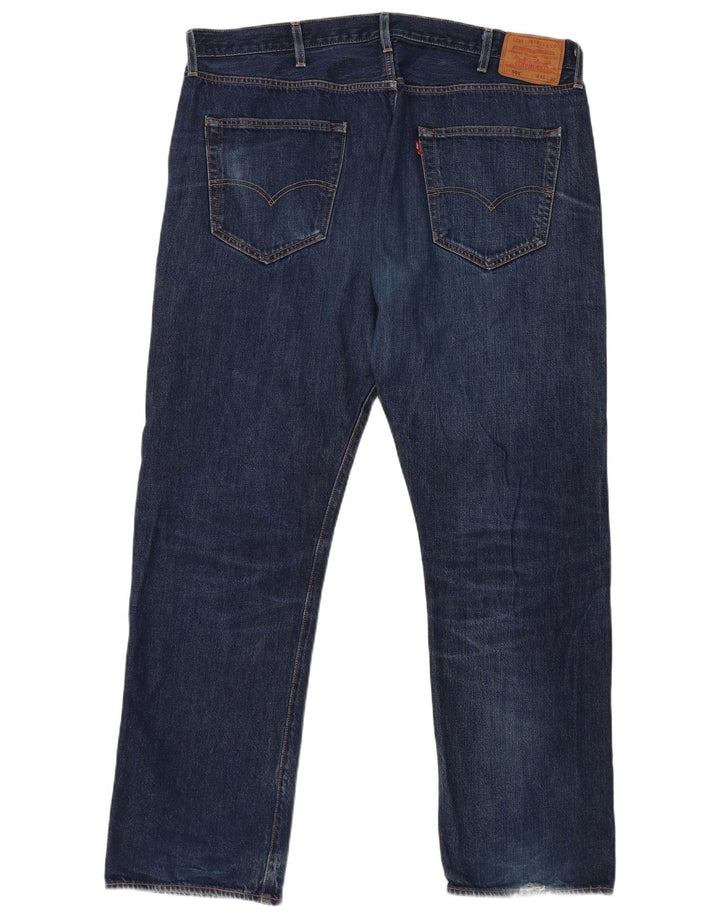 Levi's Herre 501 lige jeans W40 L32 blå bomuld